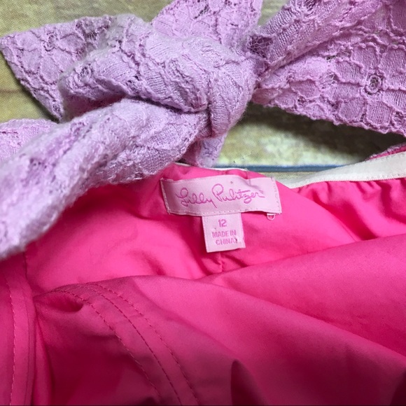 Lilly Pulitzer Pink Lace Dress - Picture 4 of 5